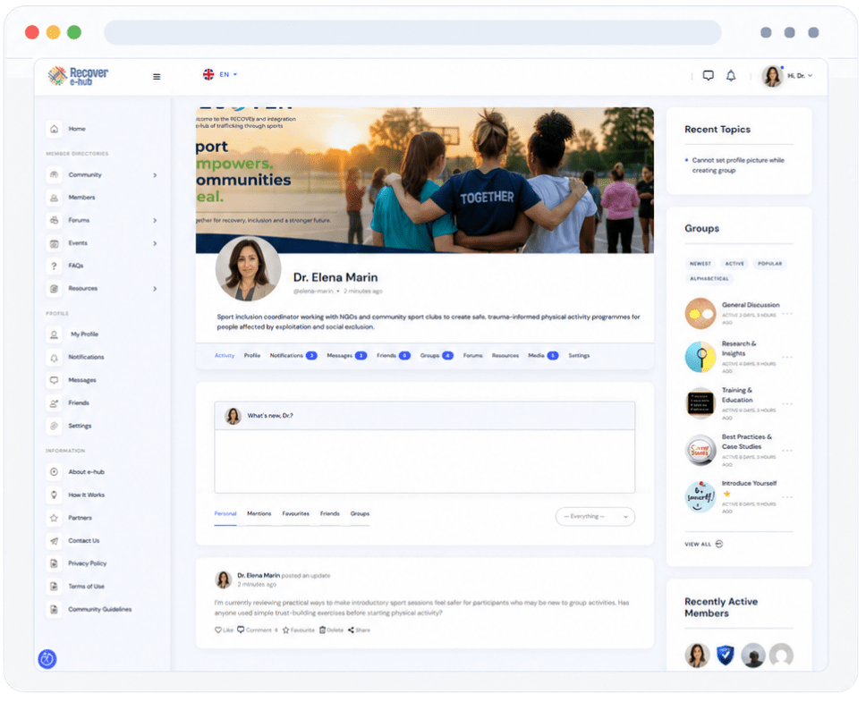 Ehub profile